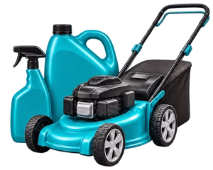 Lawn & Garden products including fertilizers, treatments, weed control, and outdoor maintenance products.