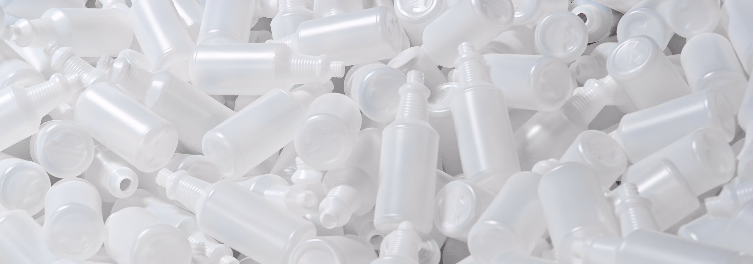 Empty plastic bottles ready for product filling and contract bottling at Custom Bottling & Packaging.